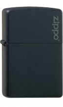 images/productimages/small/Zippo regular black mat met Zippo logo 1290005.jpg